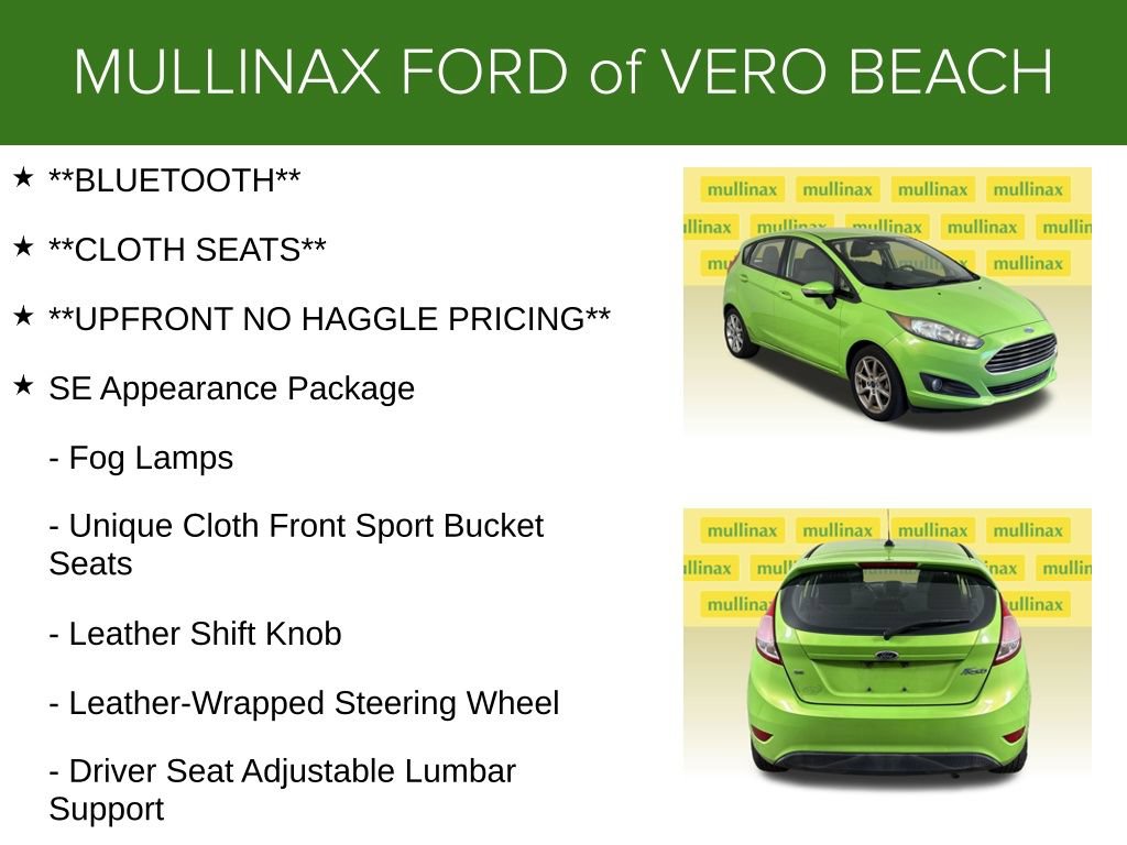 Used 2015 Ford Fiesta SE w/ Equipment Group 201A FWD image 5