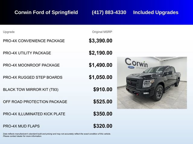 Used 2023 Nissan Titan PRO-4X w/ Pro-4x Convenience Package image 5