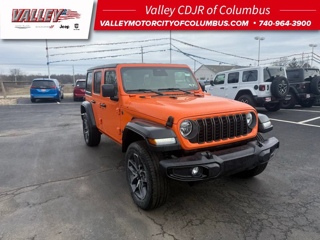 New 2025 Jeep Wrangler Unlimited Sport S 4xe w/ Convenience Group