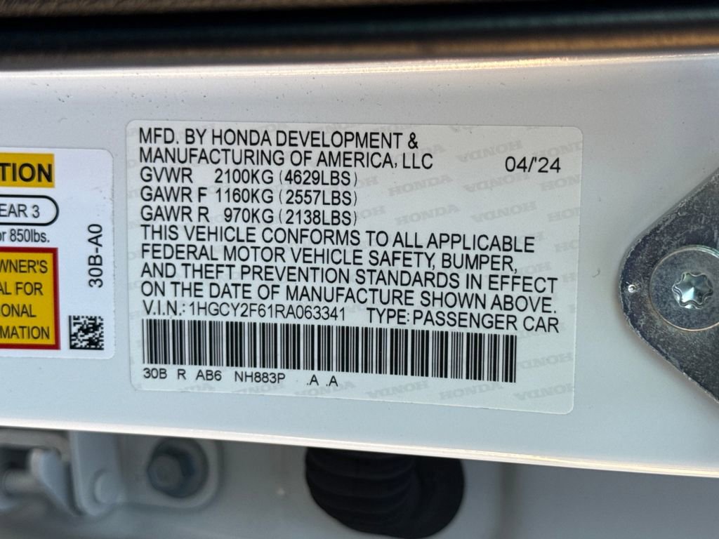 Used 2024 Honda Accord EX-L image 30