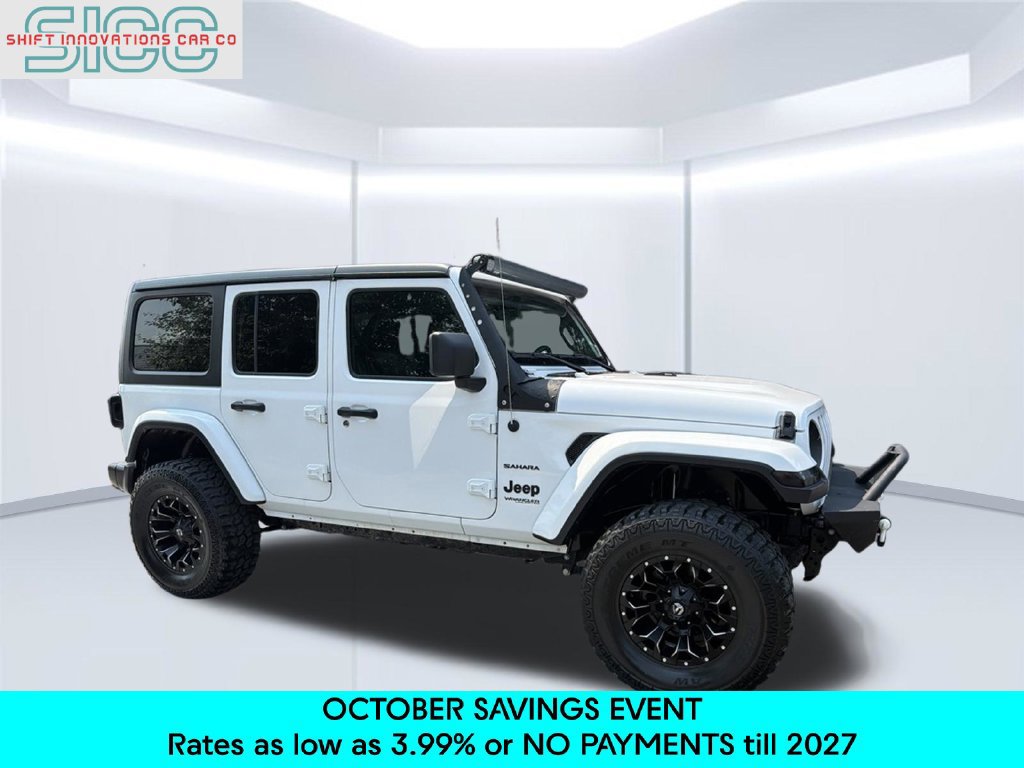 Used 2019 Jeep Wrangler Unlimited Sahara AWD/4WD image 9