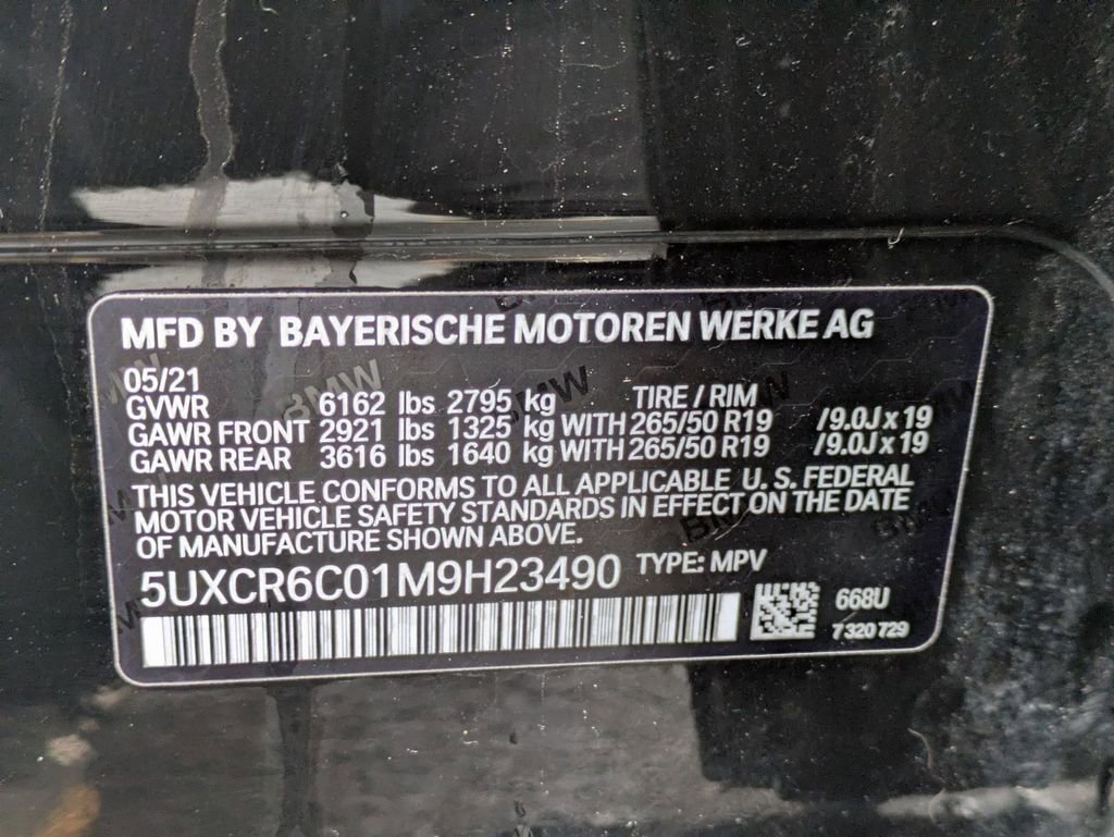 Used 2021 BMW X5 xDrive40i w/ Convenience Package image 28