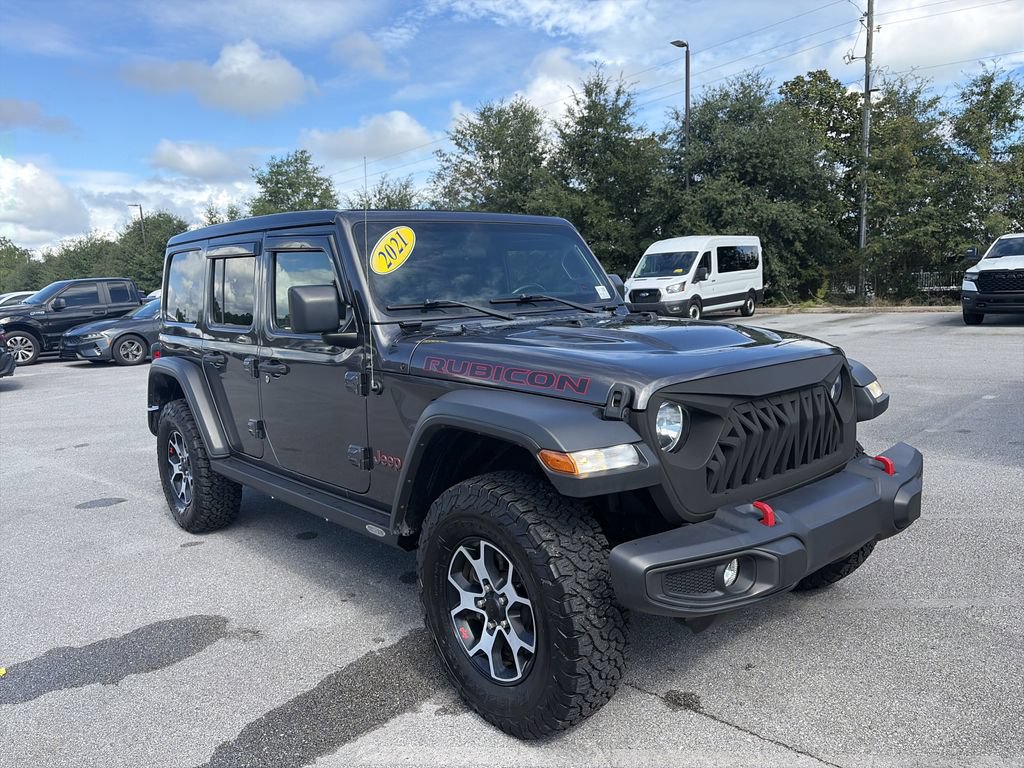 Used 2021 Jeep Wrangler Unlimited Rubicon w/ Cold Weather Group AWD/4WD image 9