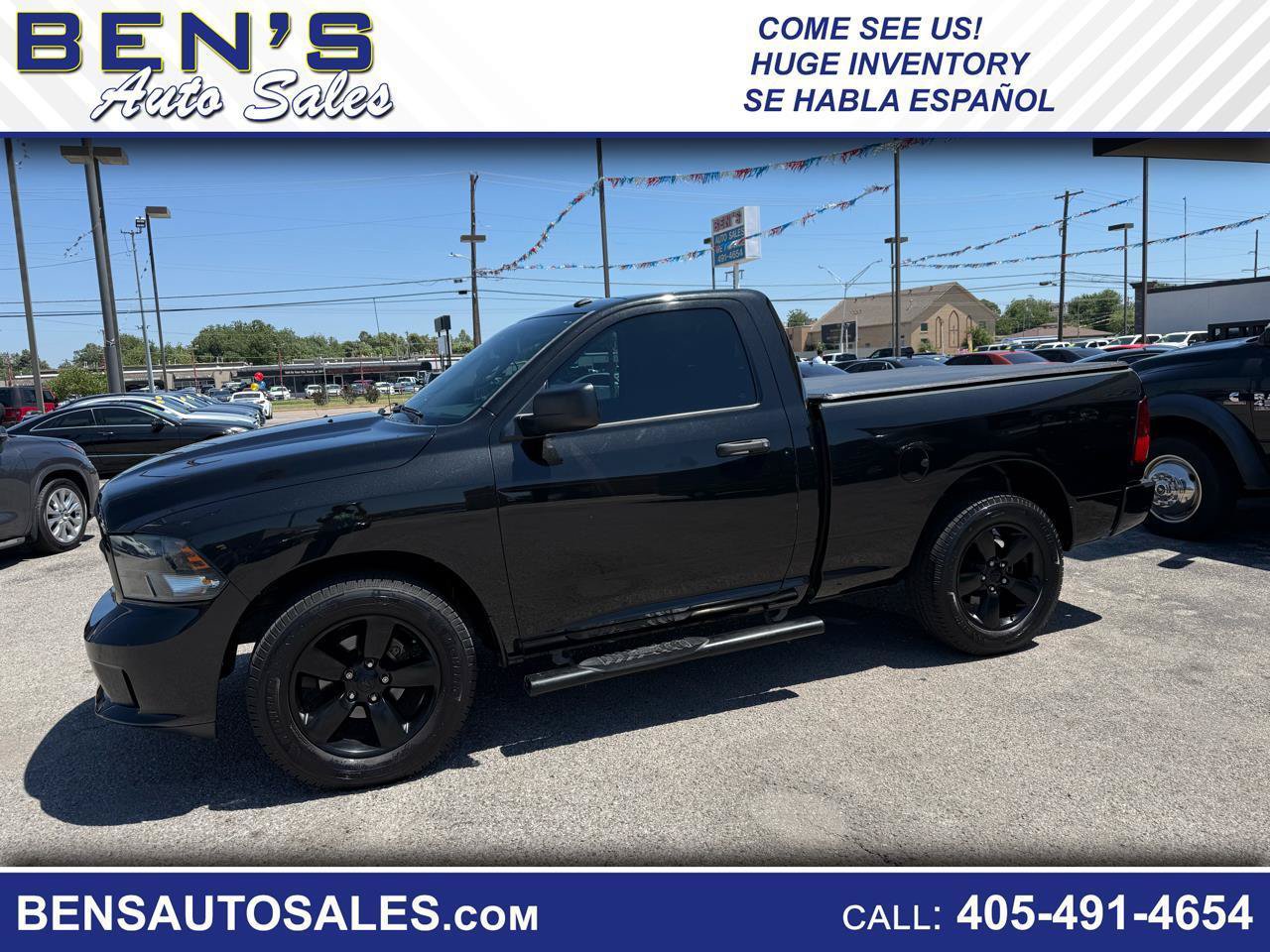 Used 2017 RAM 1500 Express w/ Black Ram 1500 Express Group RWD image 1