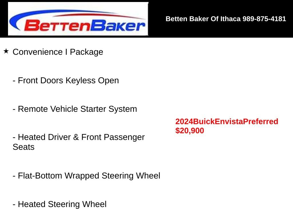 Used 2024 Buick Envista Preferred w/ Convenience I Package image 5