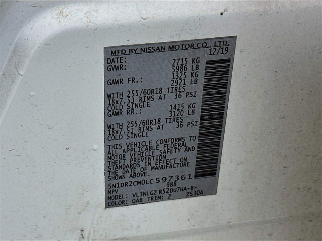 Used 2020 Nissan Pathfinder SL image 31