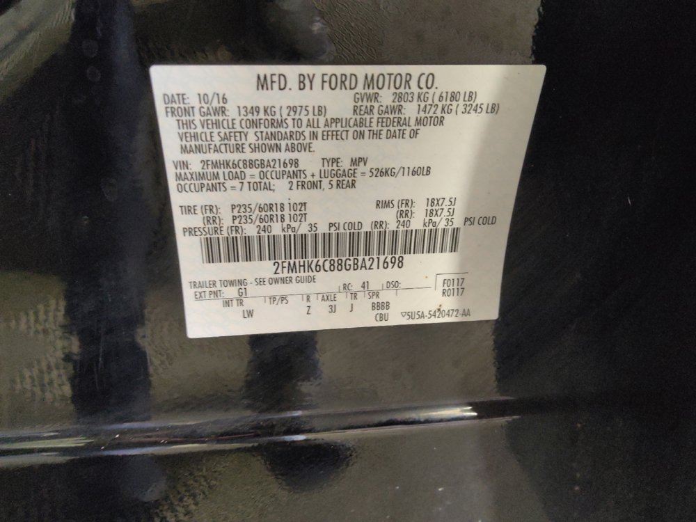 Used 2016 Ford Flex SEL w/ Equipment Group 202A AWD/4WD image 33