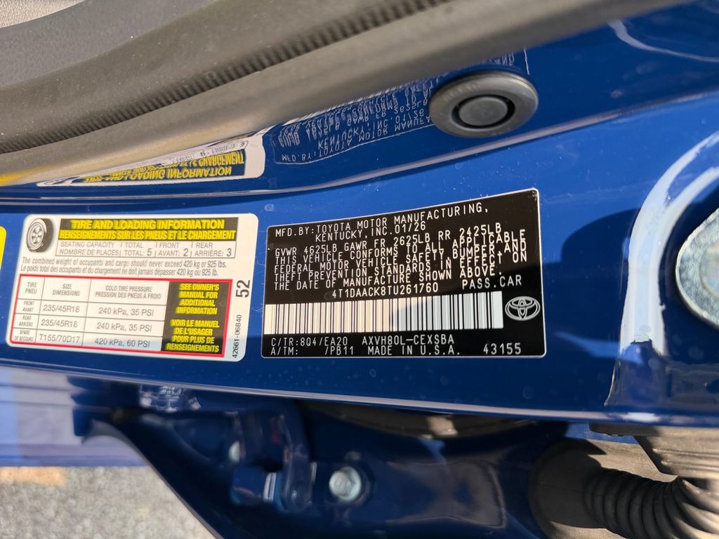 Used 2026 Toyota Camry SE w/ Convenience Package FWD image 30
