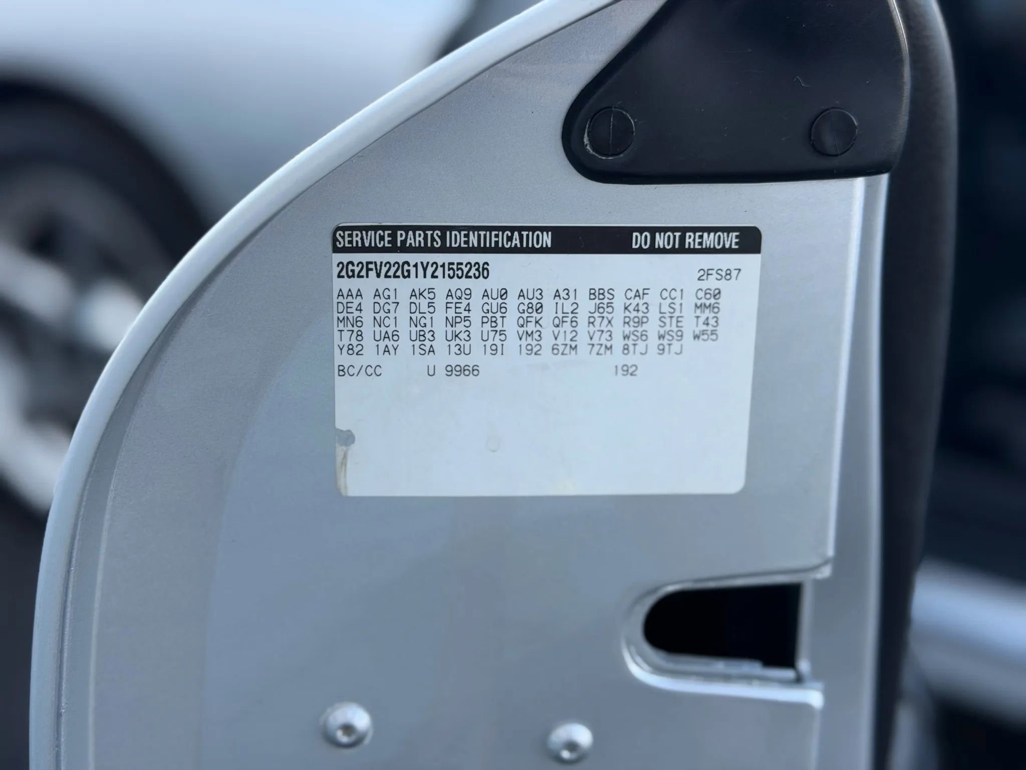 Used 2000 Pontiac Firebird Formula image 62