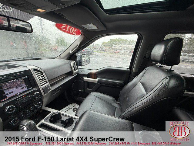 Used 2015 Ford F150 Lariat AWD/4WD image 20