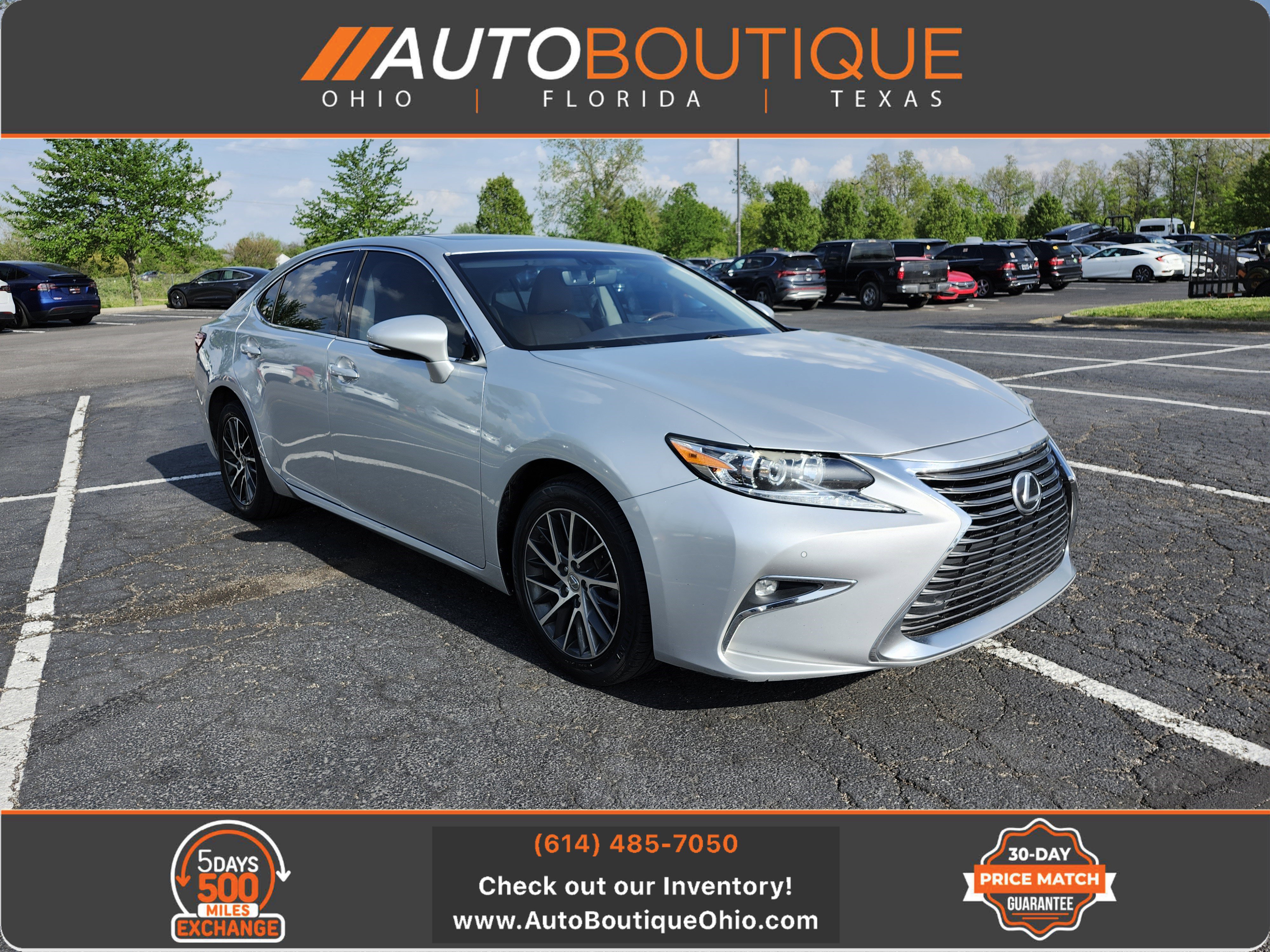 Used 2016 Lexus ES 350 w/ Premium Package w/Wood Trim