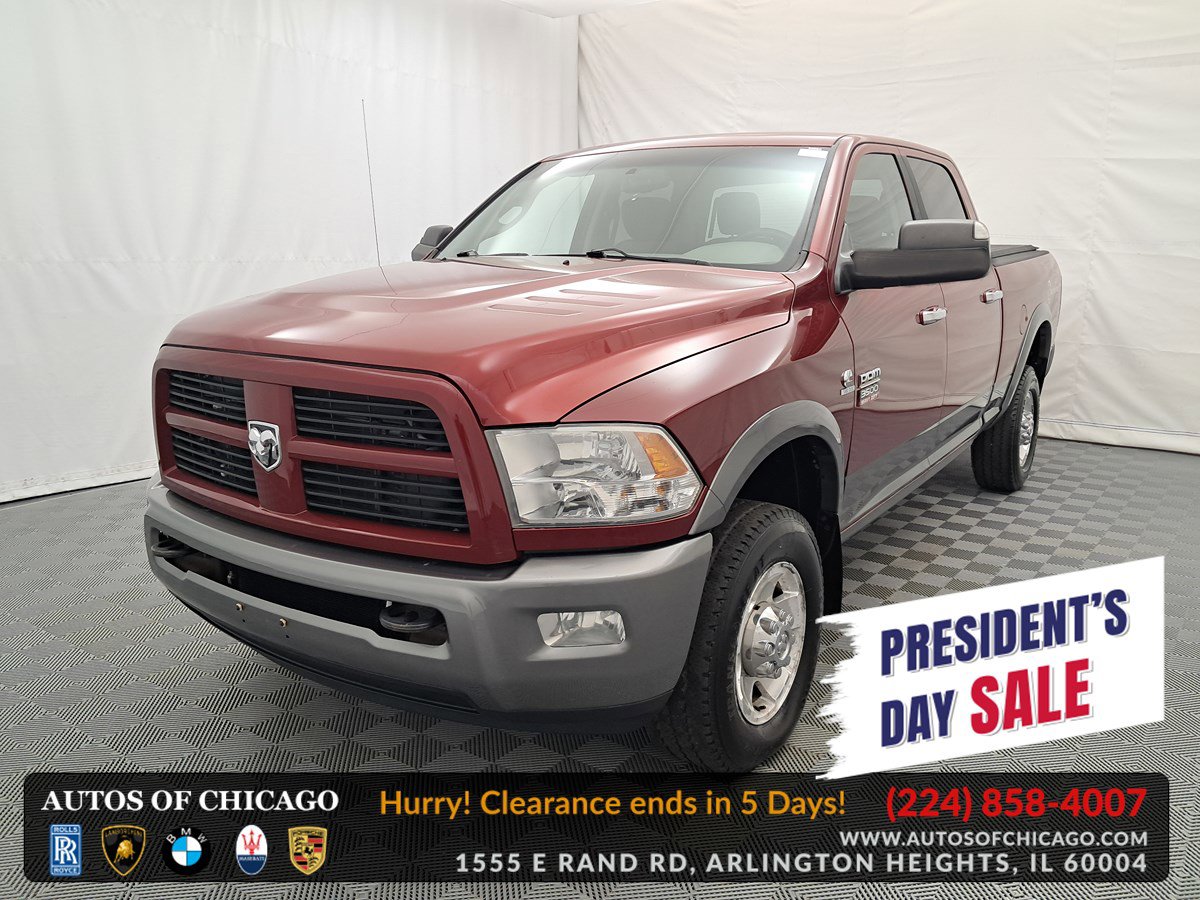 Used 2011 RAM 3500 4x4 Crew Cab