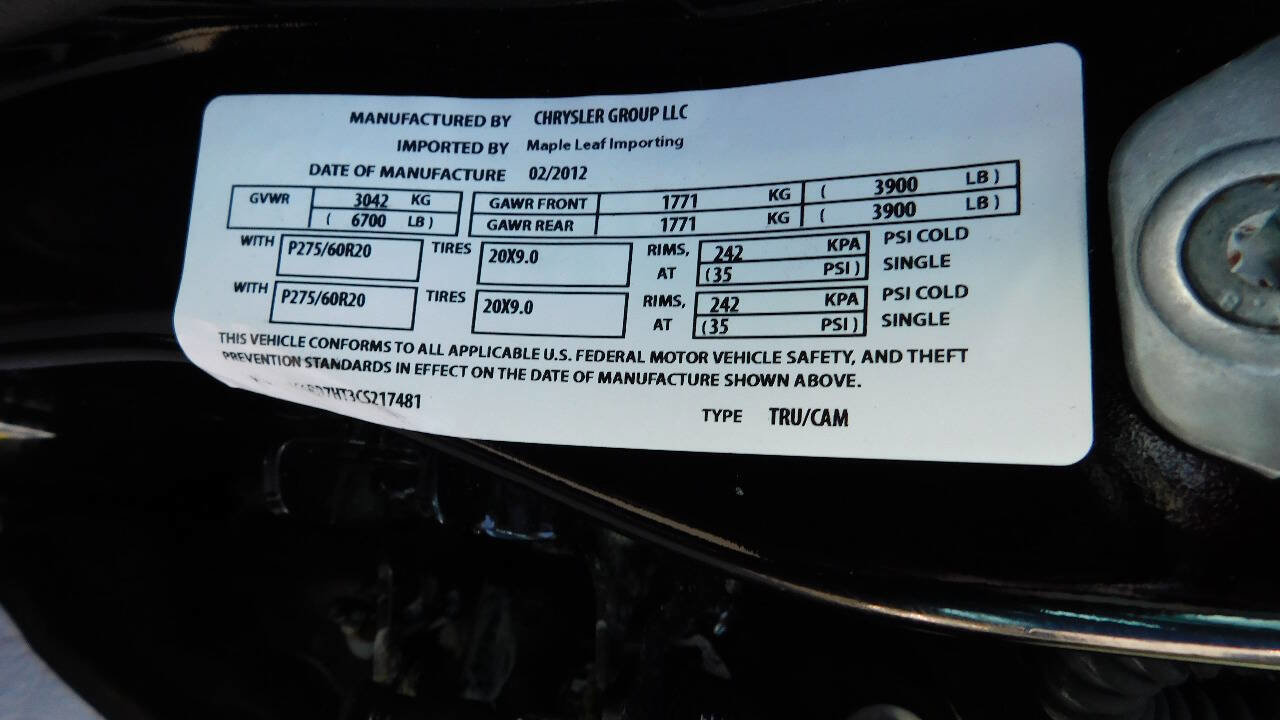 Used 2012 RAM 1500 Sport w/ Sport Premium Group image 50