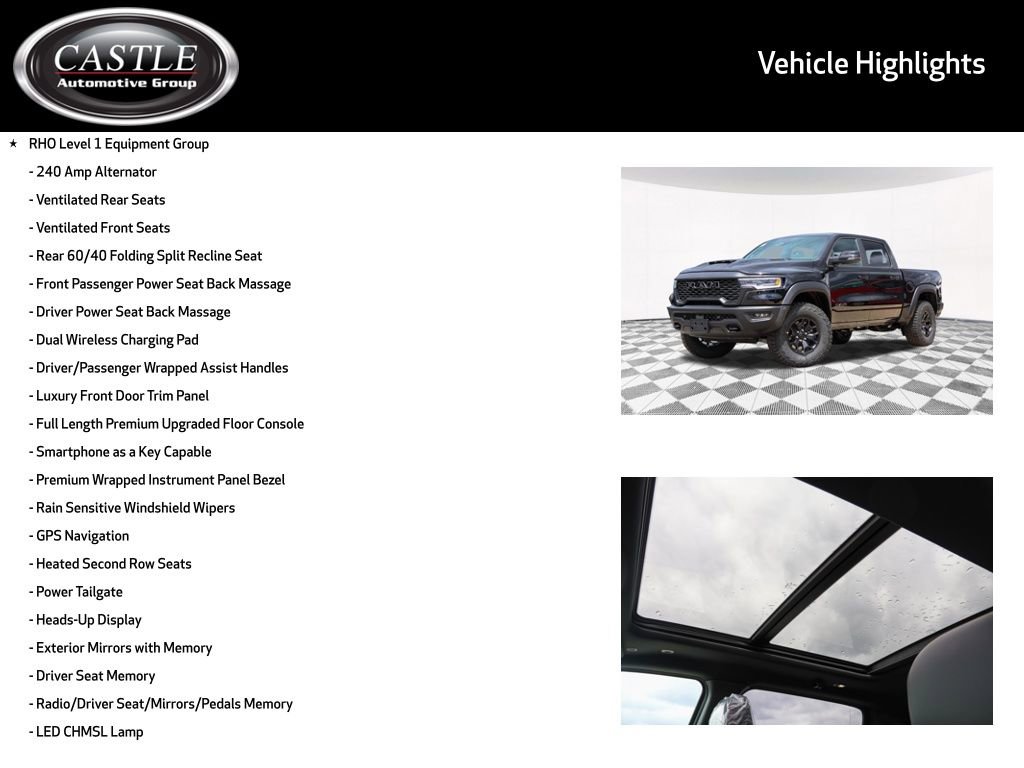 New 2026 RAM 1500 RHO AWD/4WD image 3