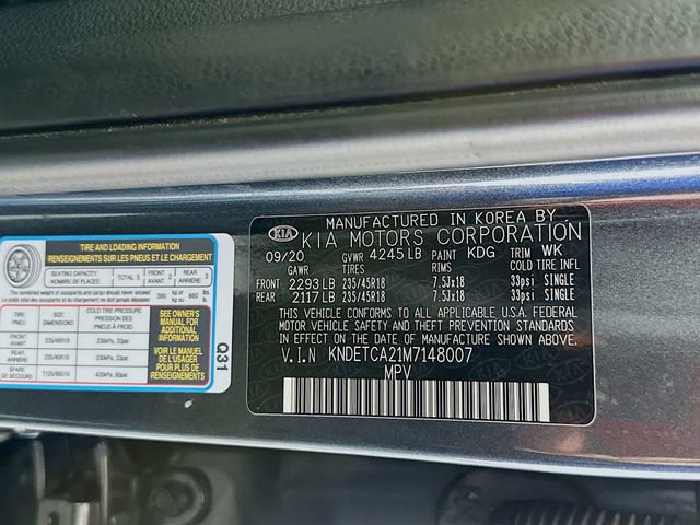 Used 2021 Kia Seltos SX w/ SX Sunroof Package image 33