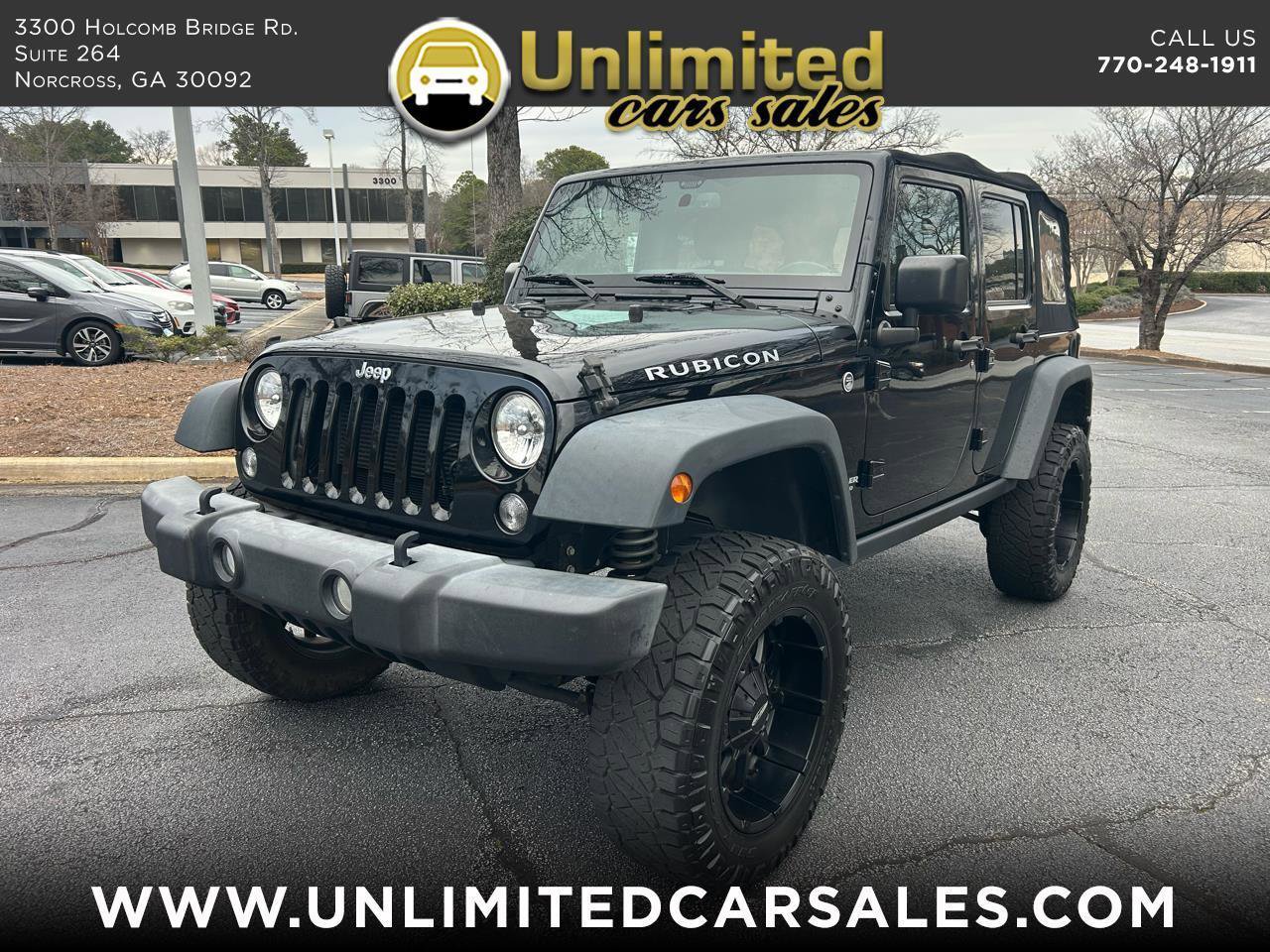 Used 2015 Jeep Wrangler Unlimited Rubicon w/ Connectivity Group