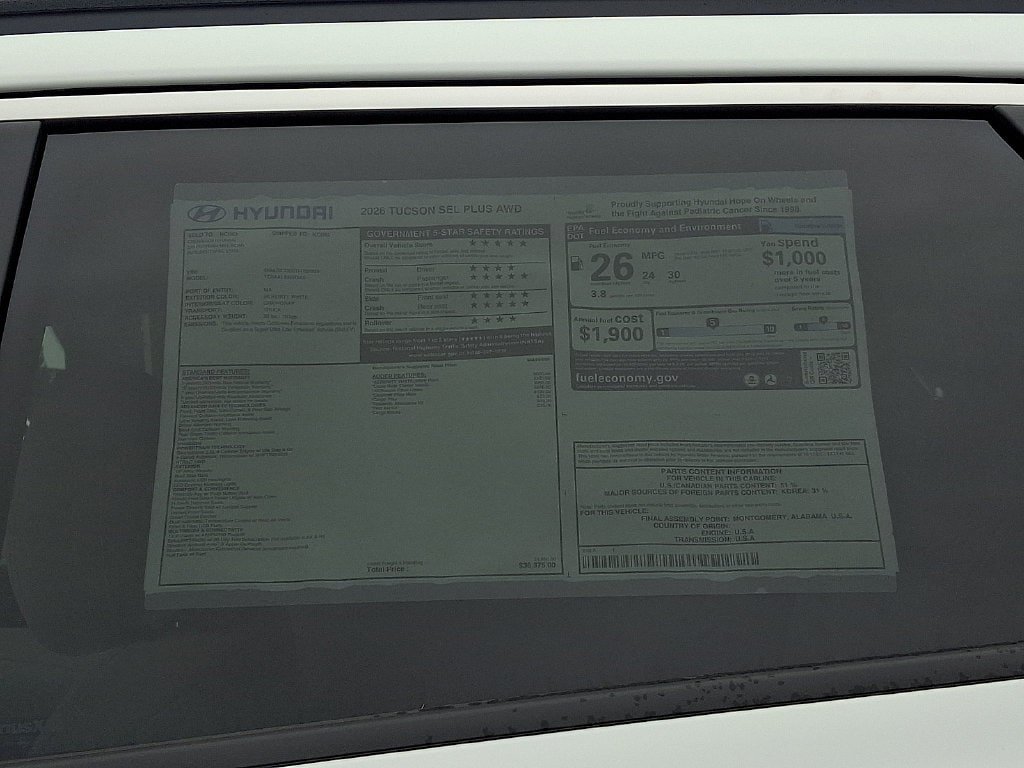 New 2026 Hyundai Tucson SEL Plus AWD/4WD image 18