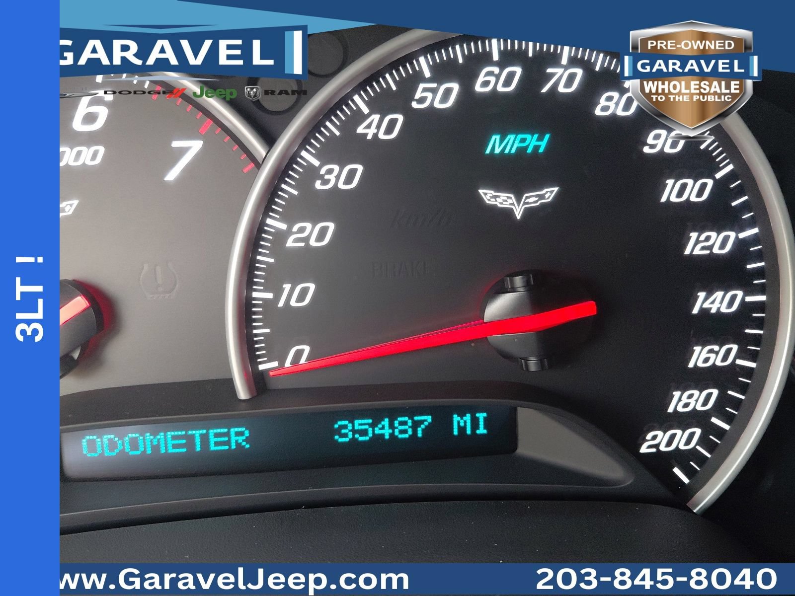 Used 2008 Chevrolet Corvette Coupe w/ Preferred Equipment Group RWD image 8