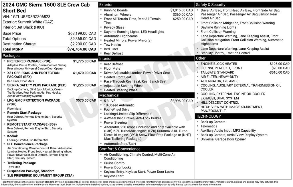 Used 2024 GMC Sierra 1500 SLE w/ Preferred Package AWD/4WD image 26