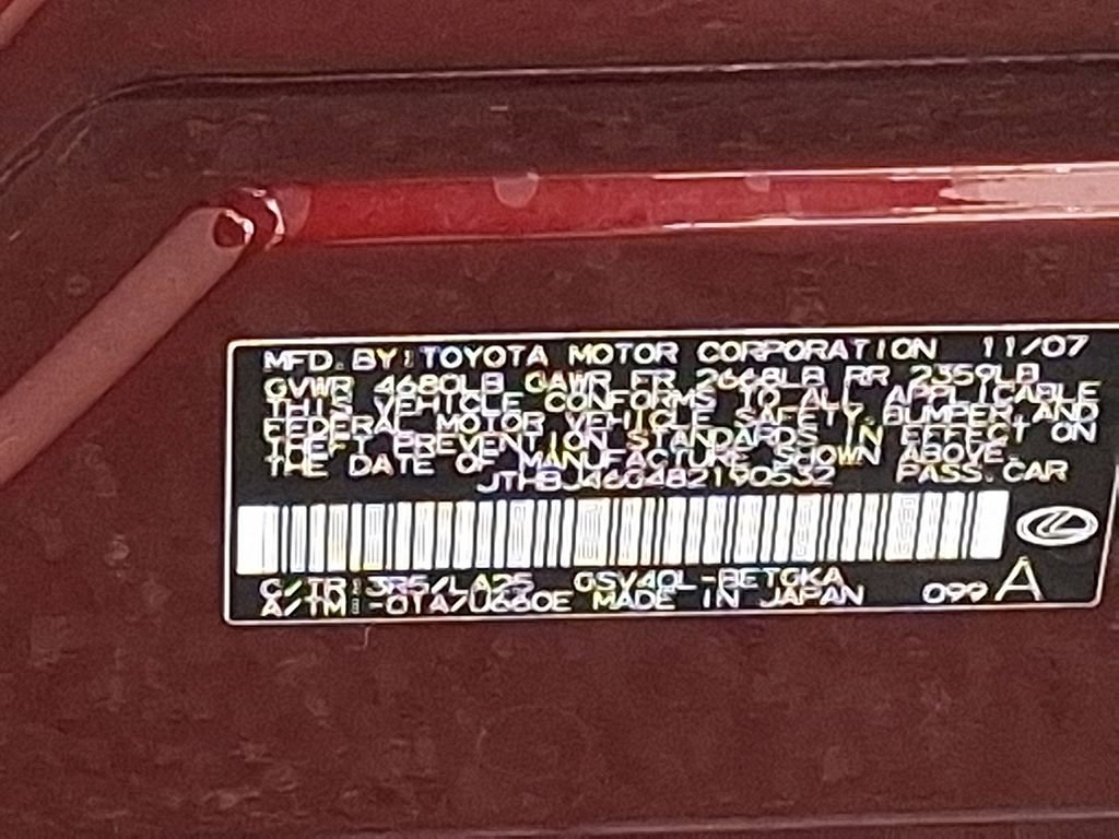 Used 2008 Lexus ES 350 image 26