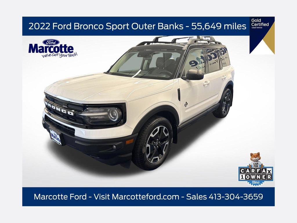Used 2022 Ford Bronco Sport Outer Banks w/ Tech Package