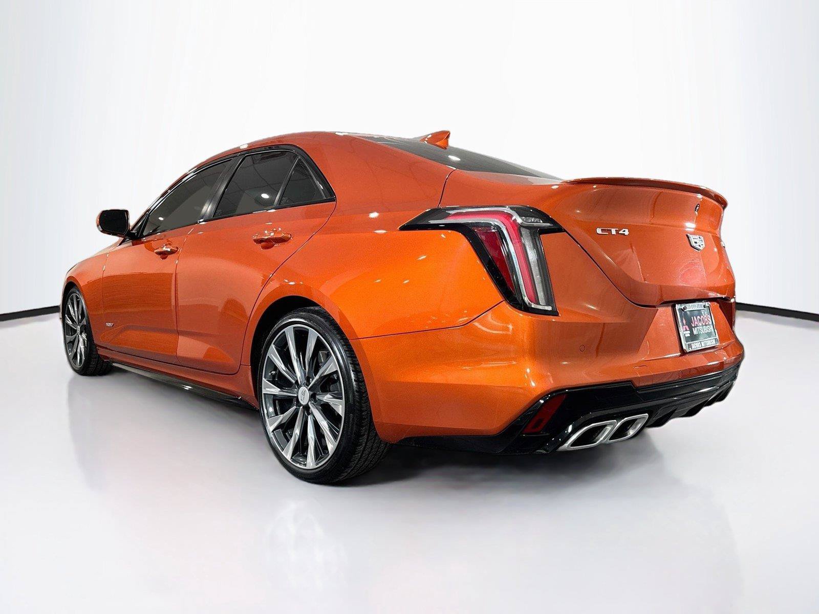 Used 2022 Cadillac CT4 V w/ Navigation Package RWD image 3