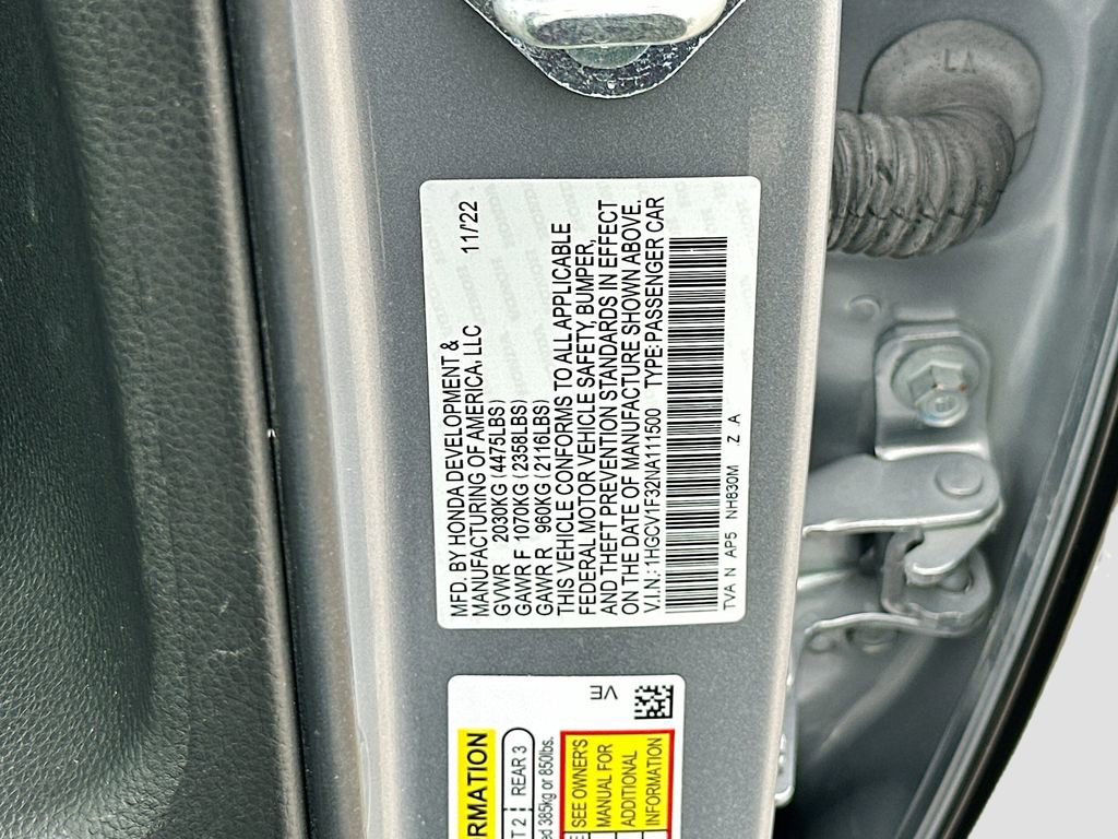 Used 2022 Honda Accord Sport image 28