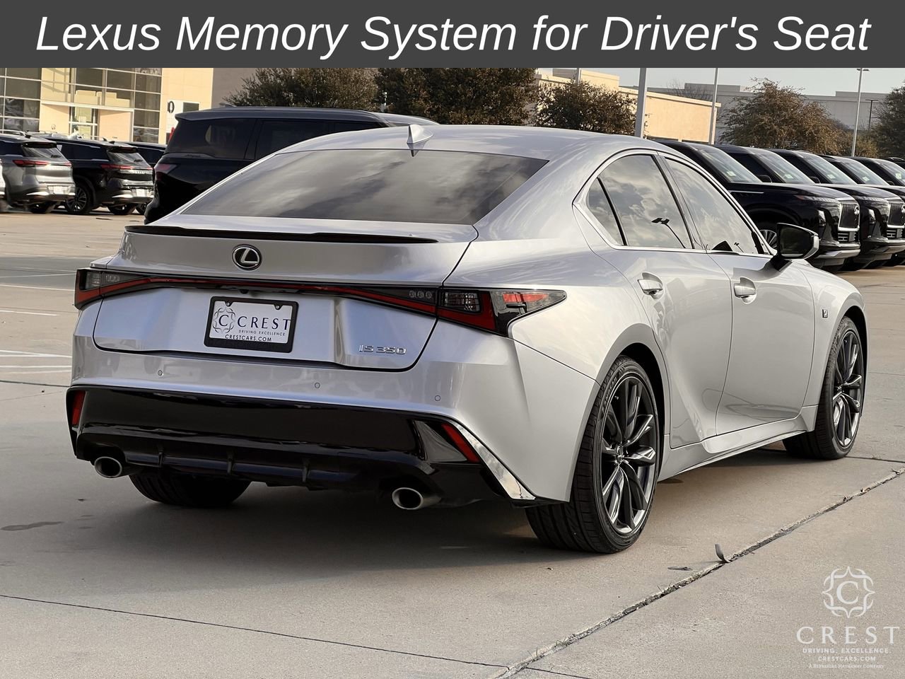 Used 2023 Lexus IS 350 F Sport w/ Memory Package image 3