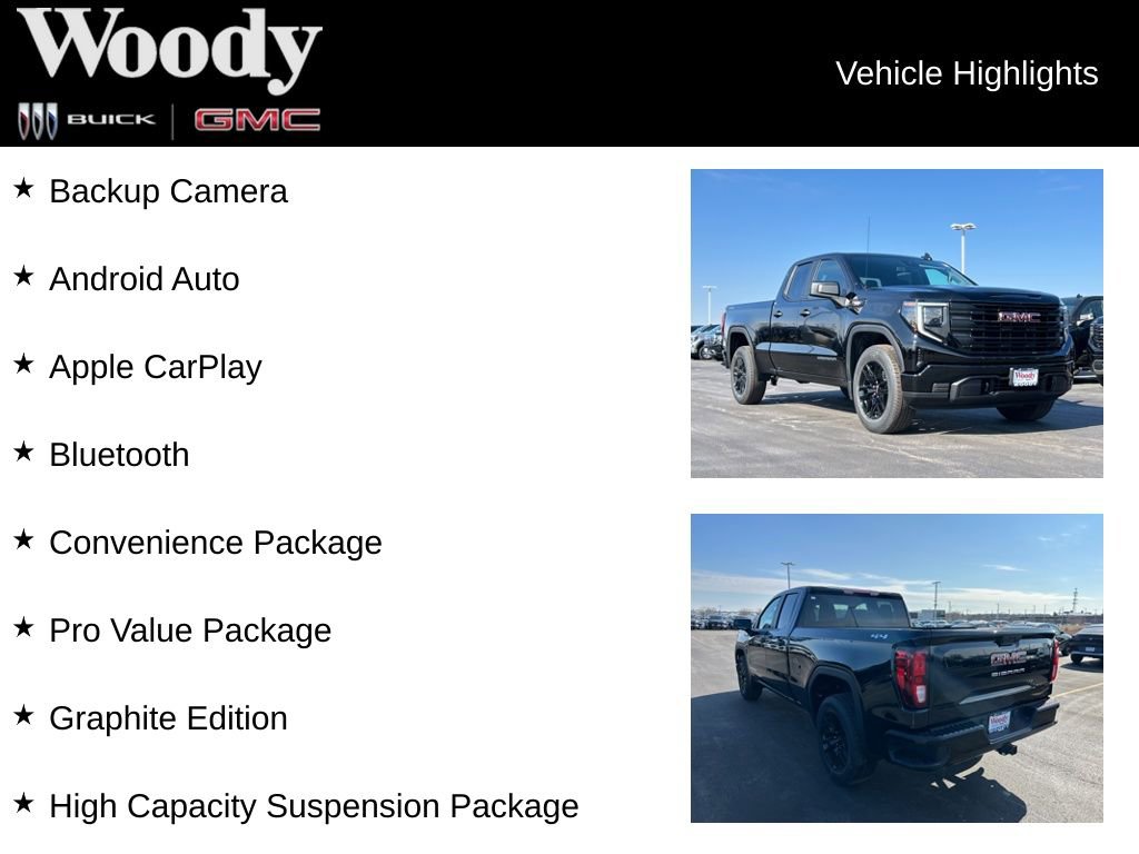 New 2026 GMC Sierra 1500 Pro w/ Graphite Edition image 3