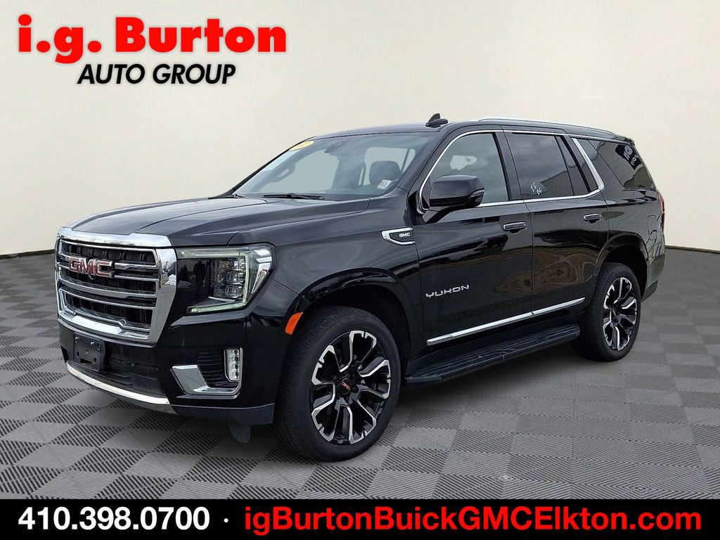 Used 2022 GMC Yukon SLT w/ SLT Luxury Package image 3