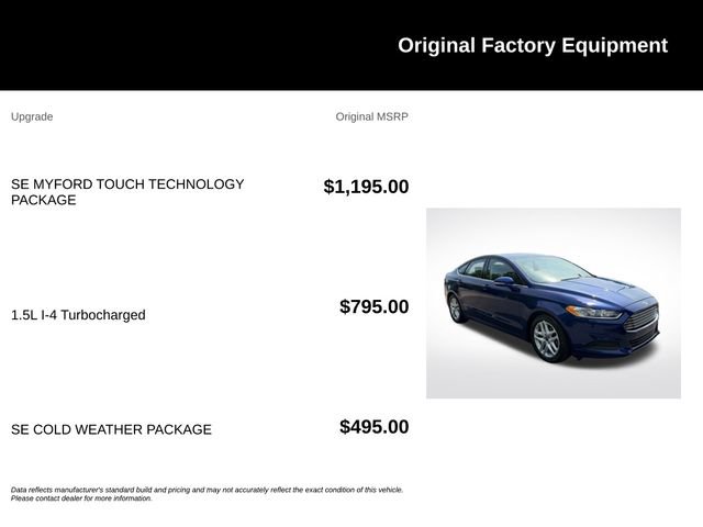Used 2016 Ford Fusion SE FWD image 9
