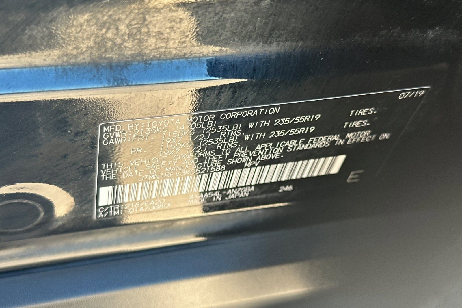 Used 2019 Toyota RAV4 Limited w/ Advanced Technology Package AWD/4WD image 37