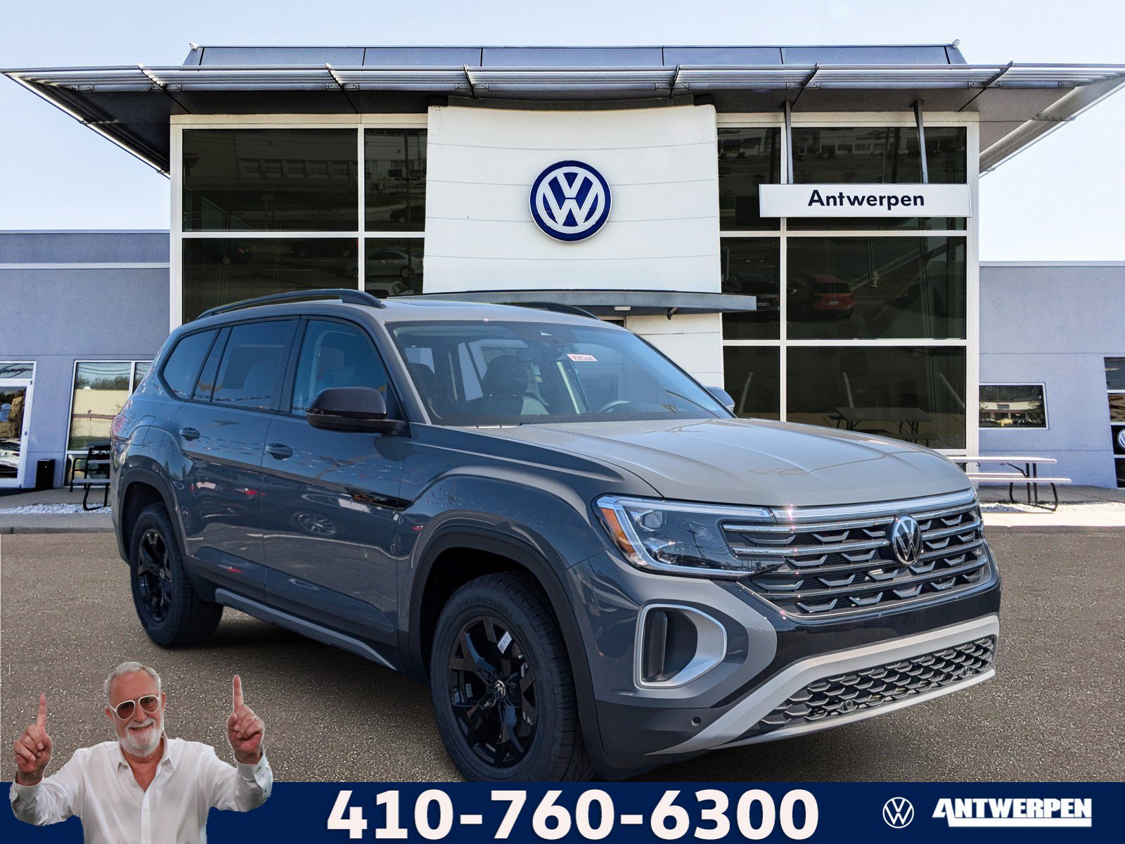New 2026 Volkswagen Atlas Peak Edition AWD/4WD image 1