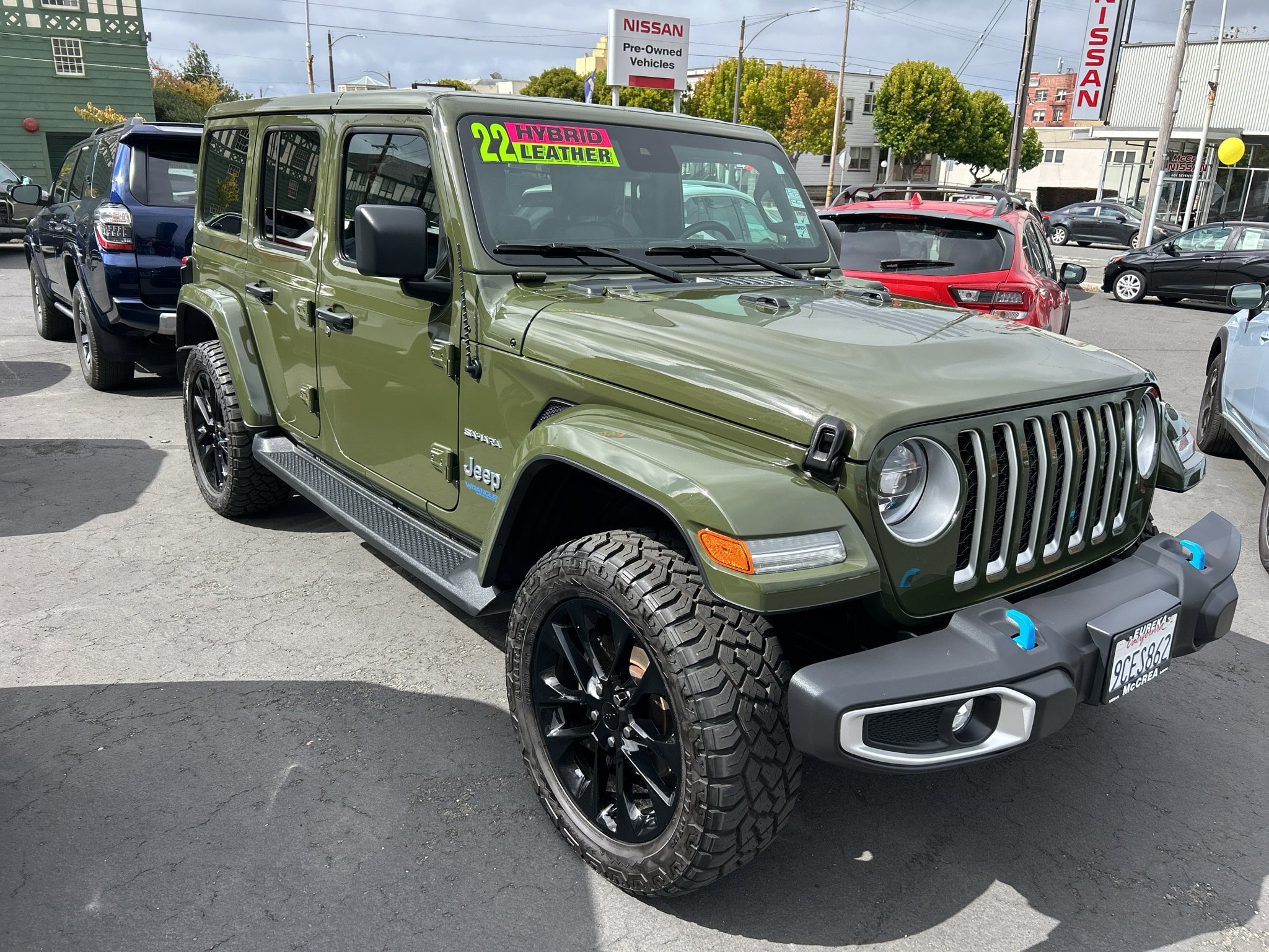 Used 2022 Jeep Wrangler Unlimited Sahara w/ Safety Group AWD/4WD image 3