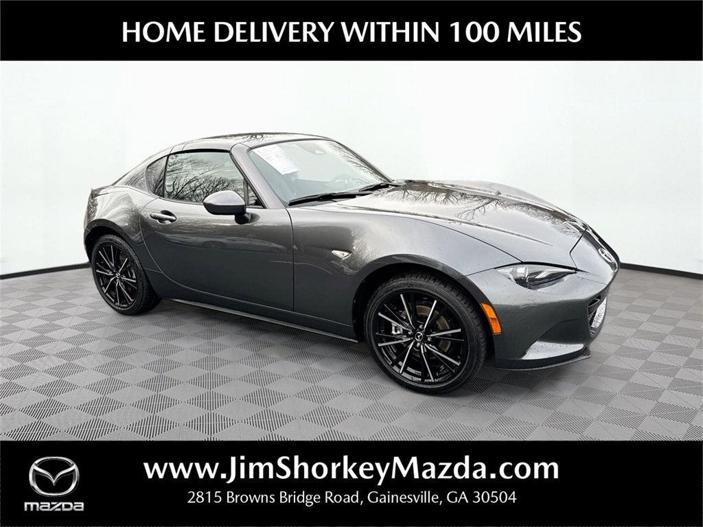 Certified 2024 MAZDA MX-5 Miata RF Grand Touring w/ Weather Package