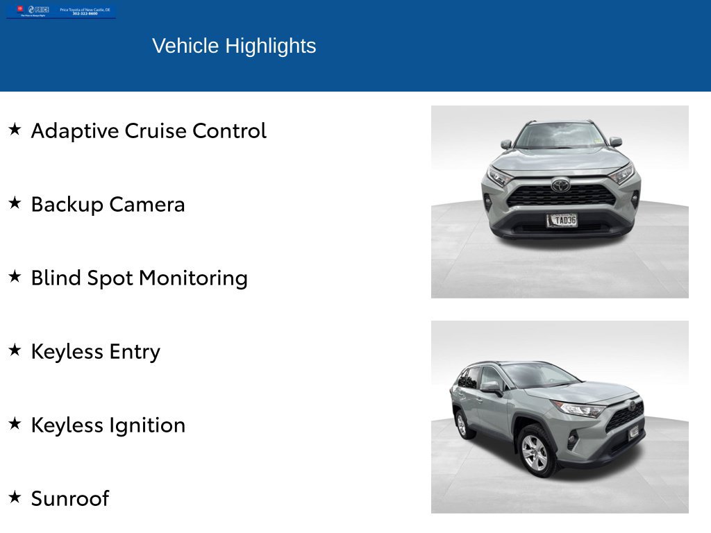 Used 2019 Toyota RAV4 XLE AWD/4WD image 2
