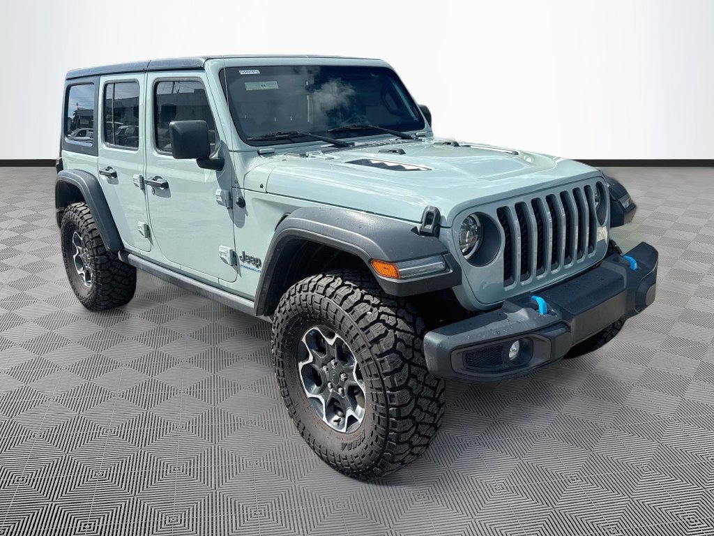 Certified 2023 Jeep Wrangler Unlimited Rubicon 4xe w/ Cold Weather Group AWD/4WD image 4