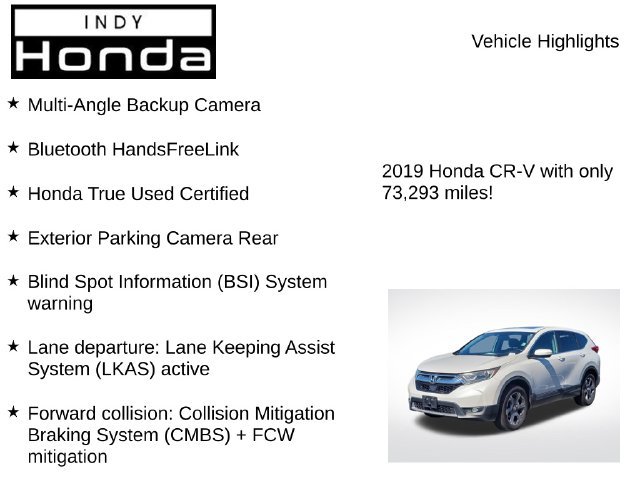 Certified 2019 Honda CR-V EX image 7