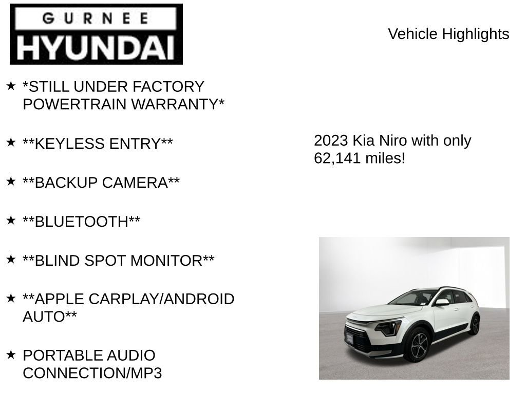 Used 2023 Kia Niro LX image 7
