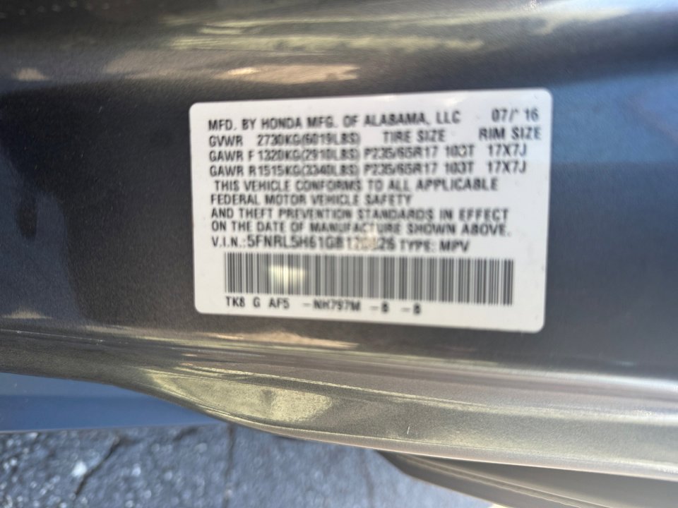 Used 2016 Honda Odyssey EX-L image 39
