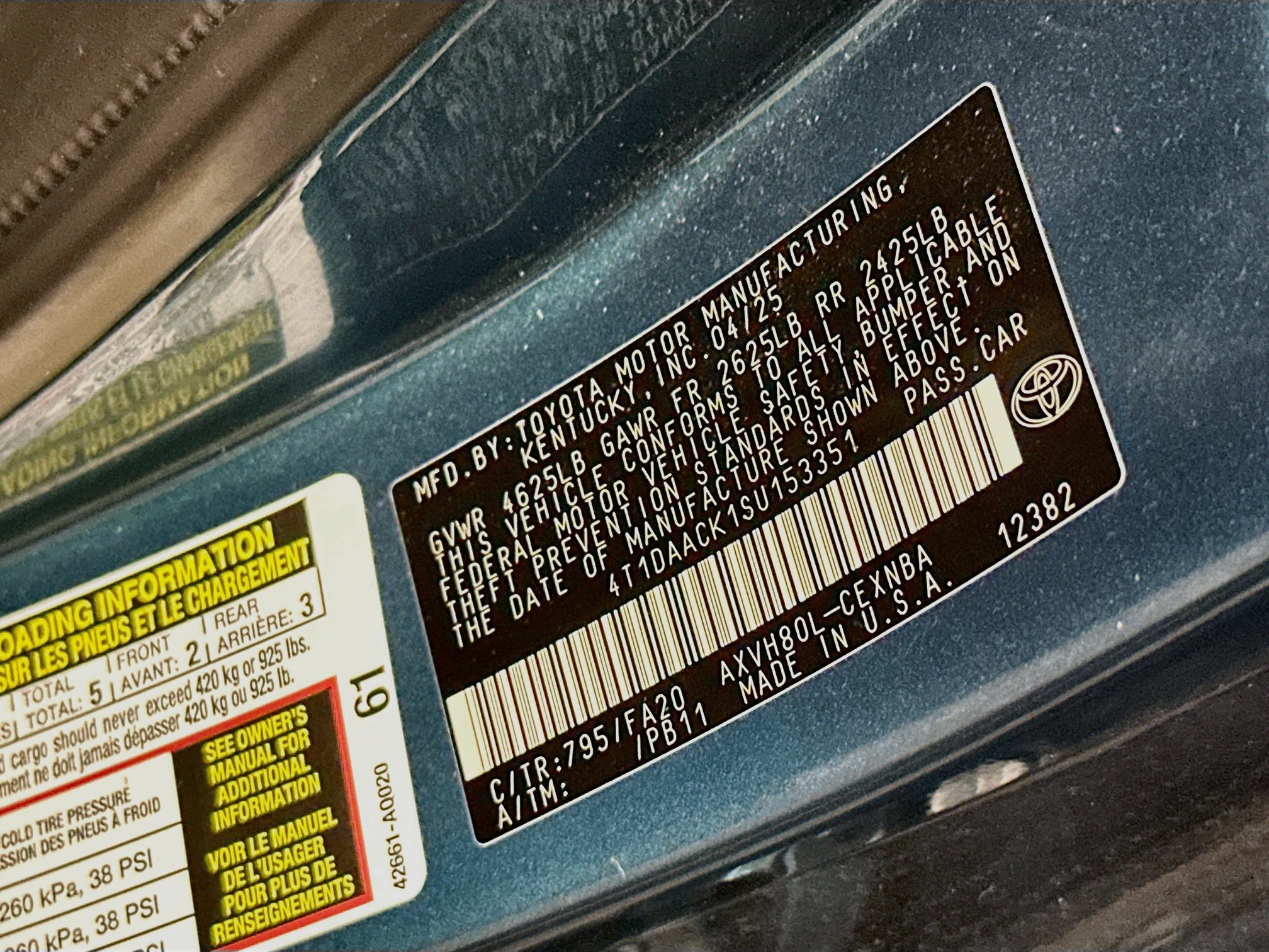 Used 2025 Toyota Camry LE FWD image 12