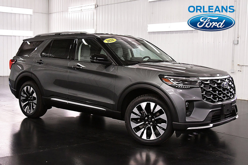 New 2026 Ford Explorer Platinum w/ LUX Leather Package