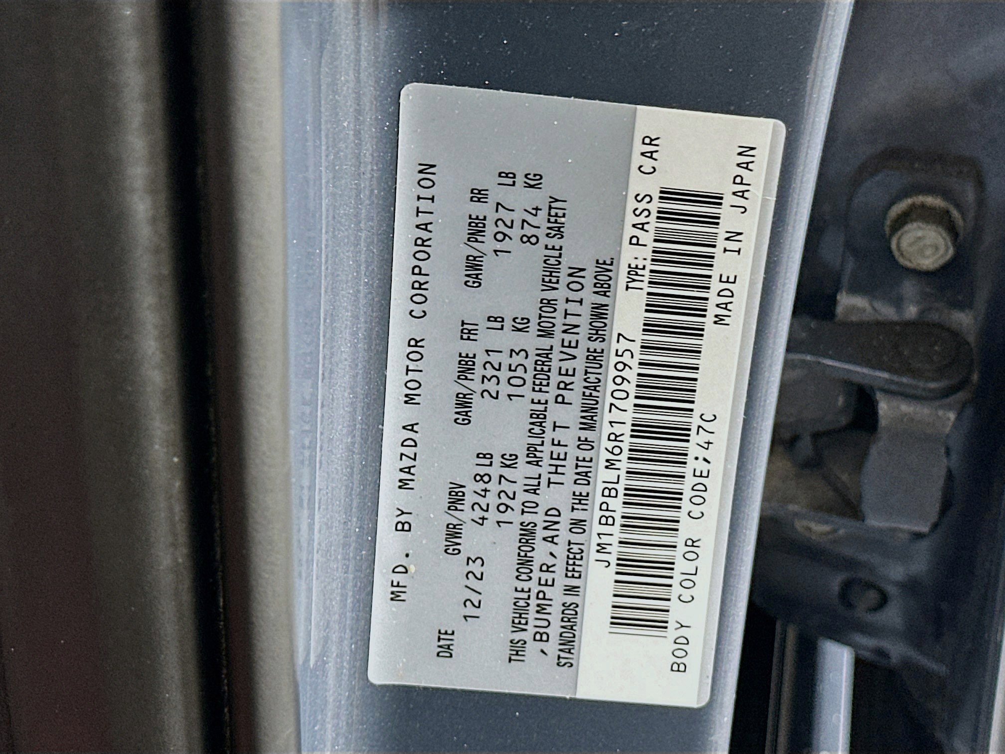 Used 2024 MAZDA MAZDA3 s AWD/4WD image 12