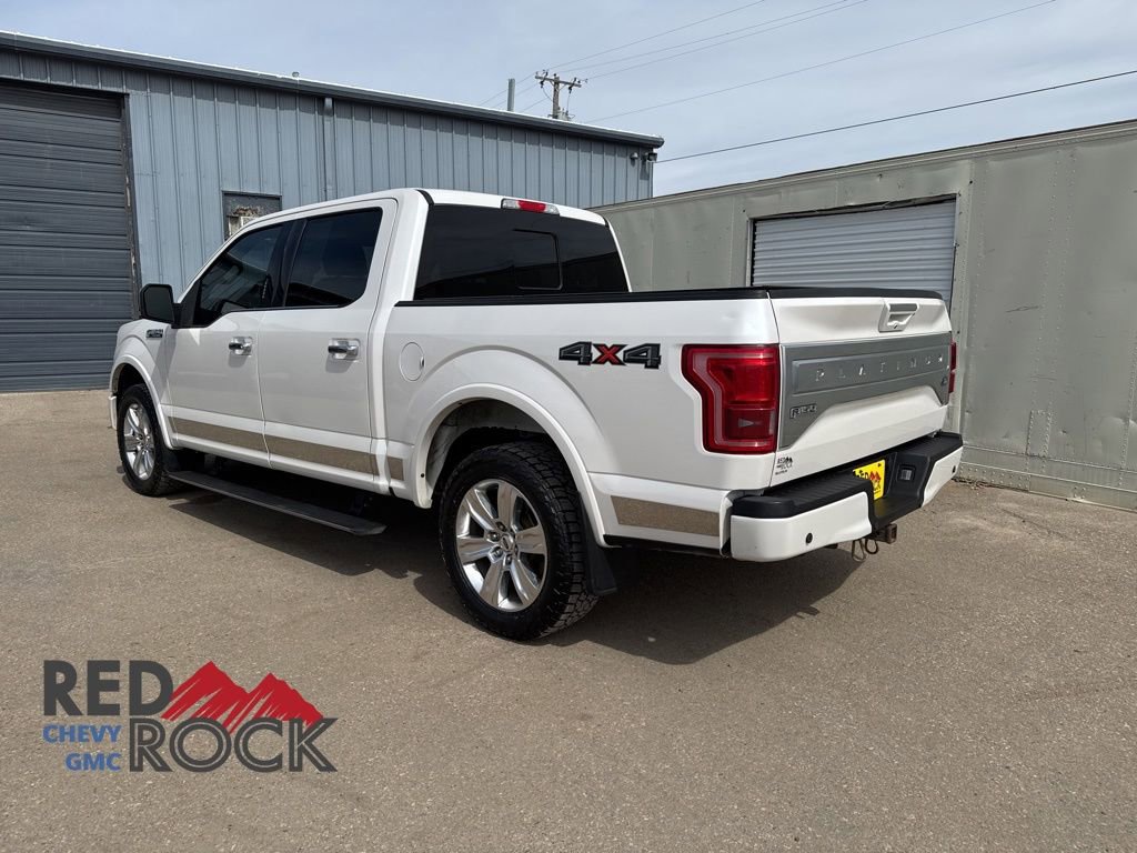 Used 2017 Ford F150 Platinum w/ Trailer Tow Package AWD/4WD image 7