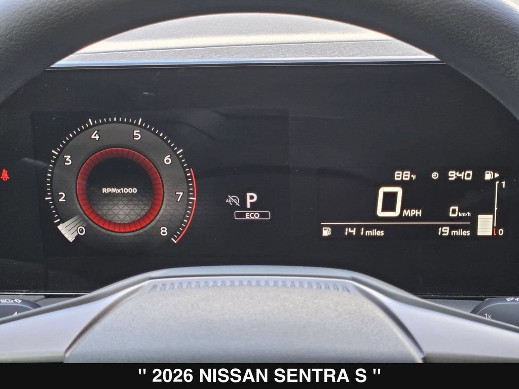 New 2026 Nissan Sentra S w/ Floor Mat Package FWD image 24