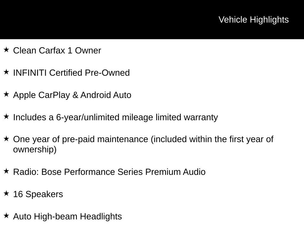 Used 2023 INFINITI QX55 Sensory w/ Lighting Package AWD/4WD image 2