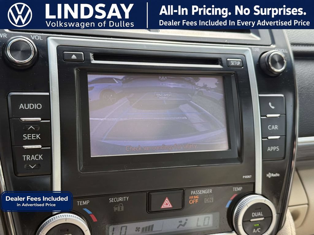 Used 2012 Toyota Camry XLE w/ Leather Pkg FWD image 18