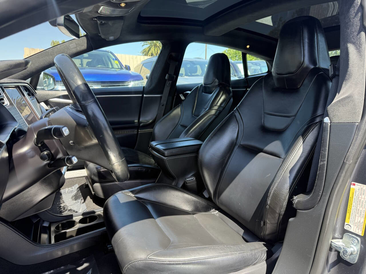 Used 2015 Tesla Model S P85D AWD/4WD image 9