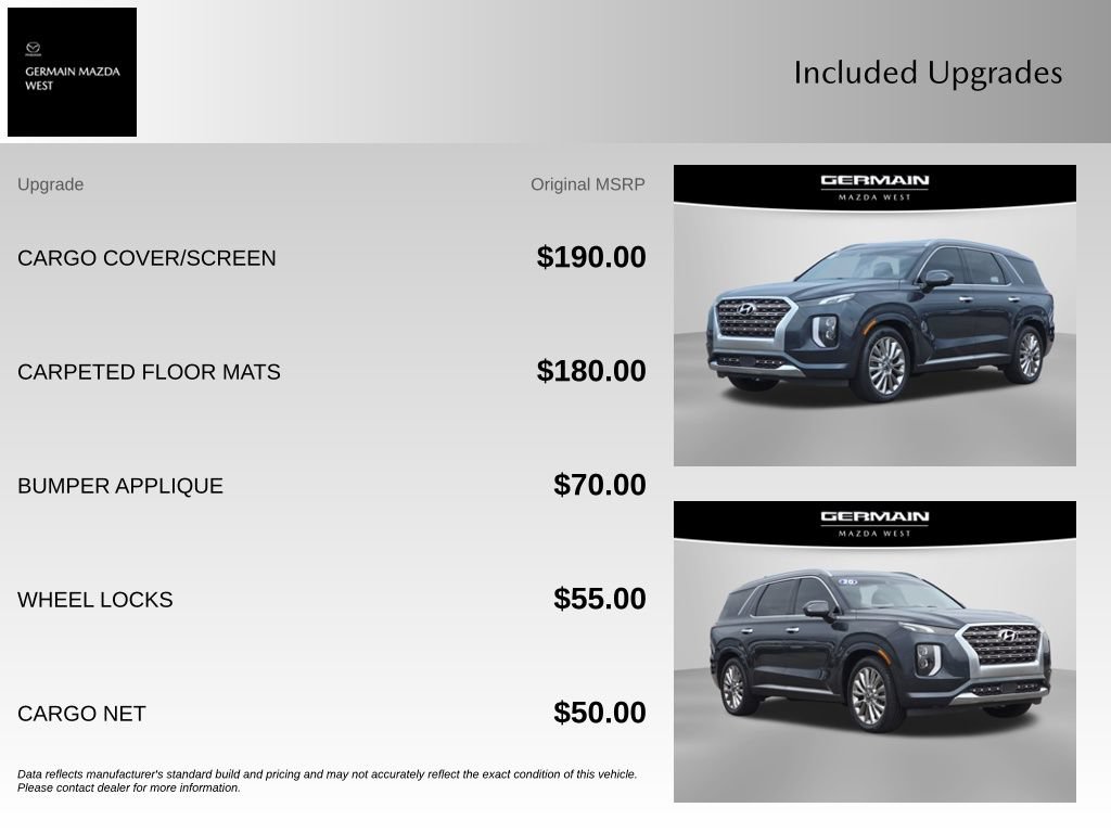 Used 2020 Hyundai Palisade Limited FWD image 10