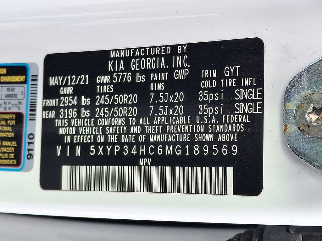 Used 2021 Kia Telluride EX w/ EX Premium Package image 31